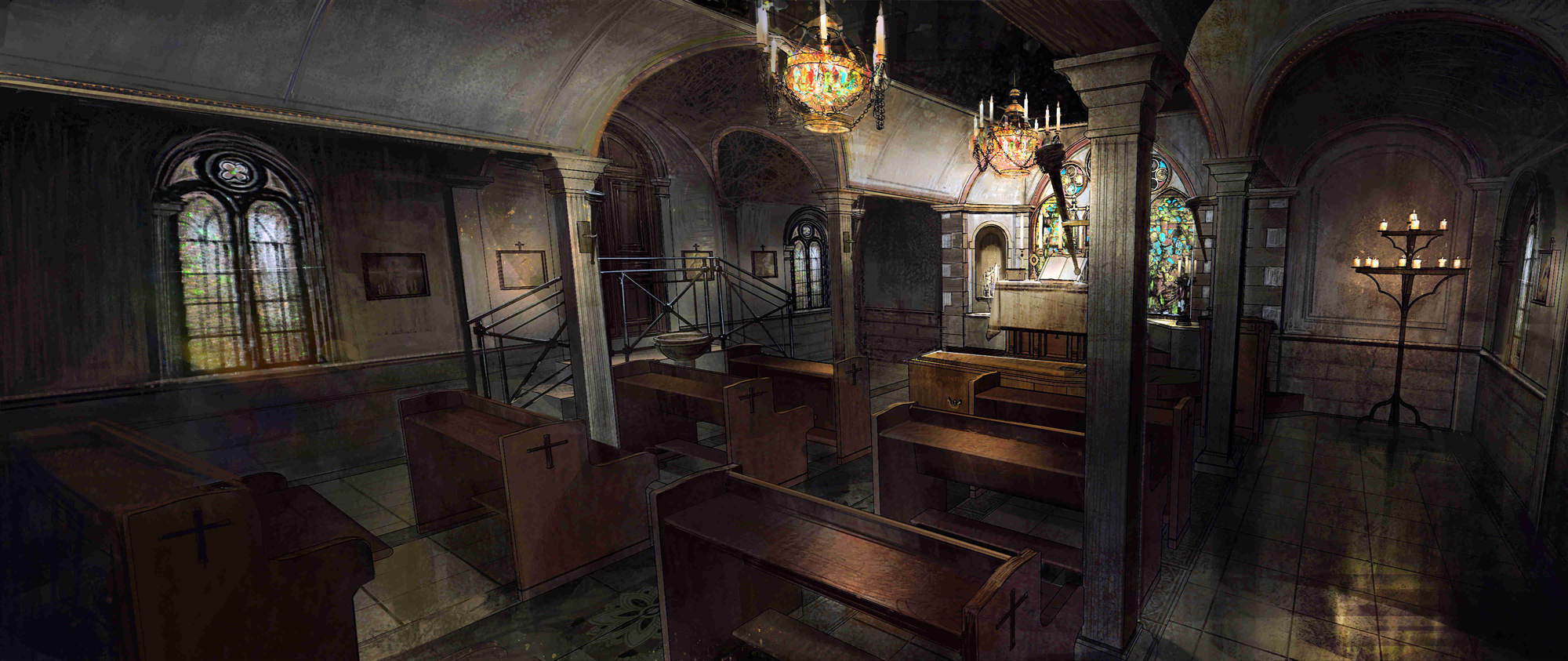 教堂气氛1